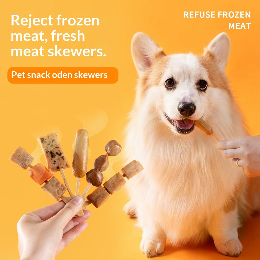Dried Meat Skewers Oden Sticks