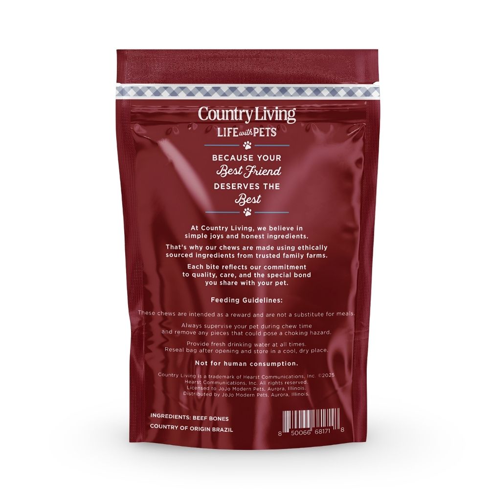 5”-6” Beef Center Cut Bones for Dogs – 5 Count Bag